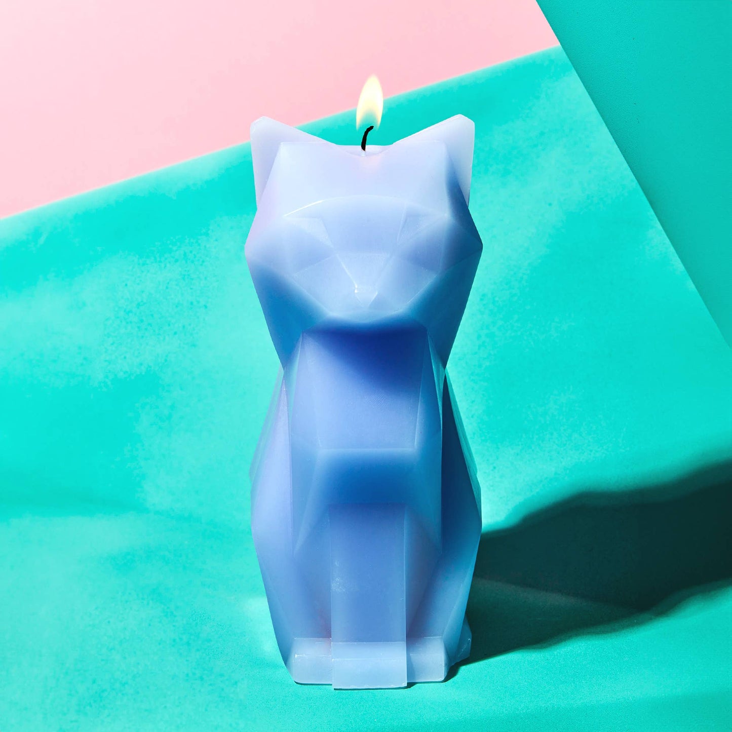 PyroPet Kisa Cat Skeleton Candle - Lavender