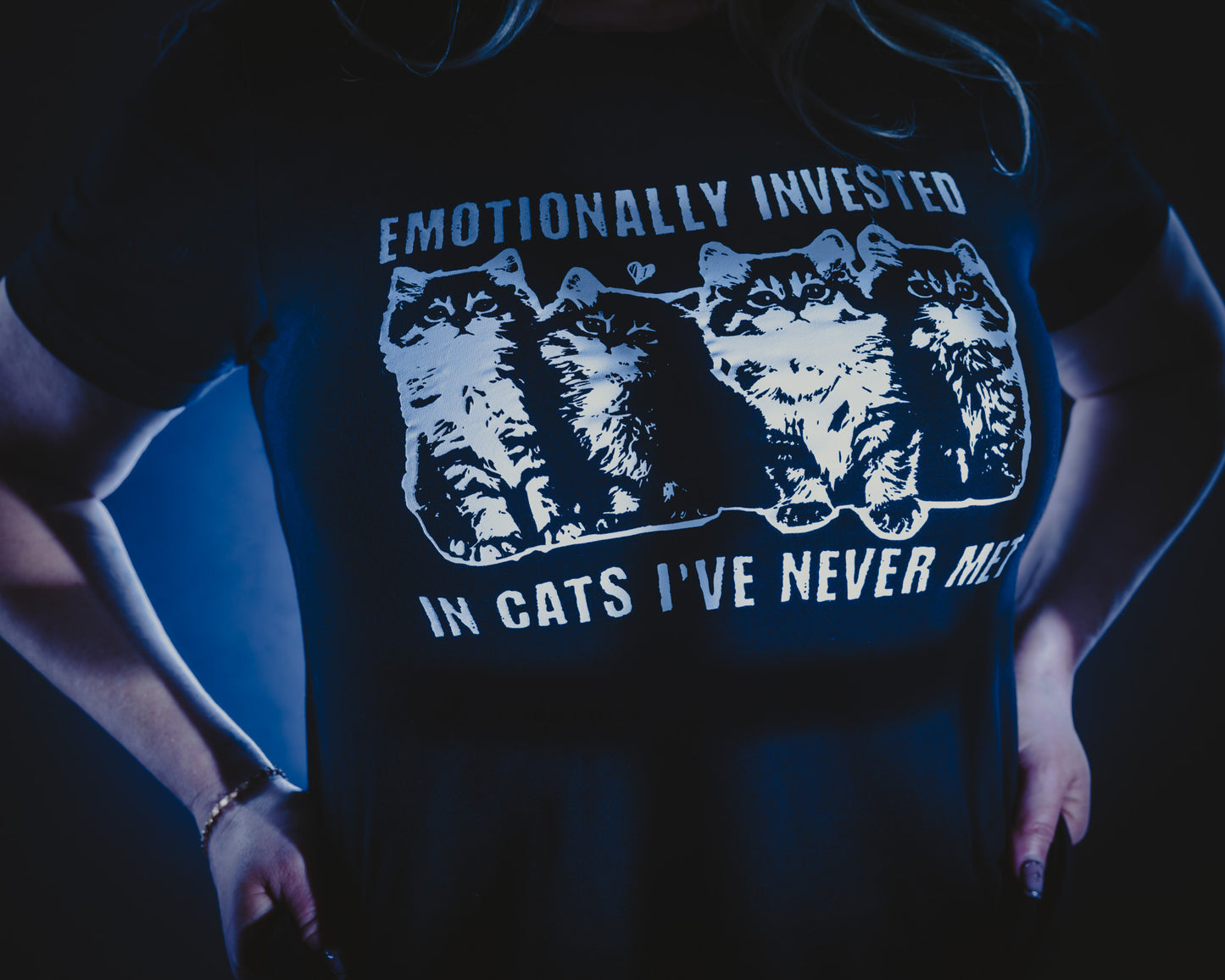 Emotionally Invested in Cats I've Never Met Kittens Unisex Shirt