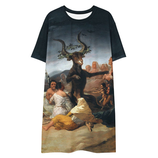 Witches' Sabbath (Goya, 1798) T-shirt dress