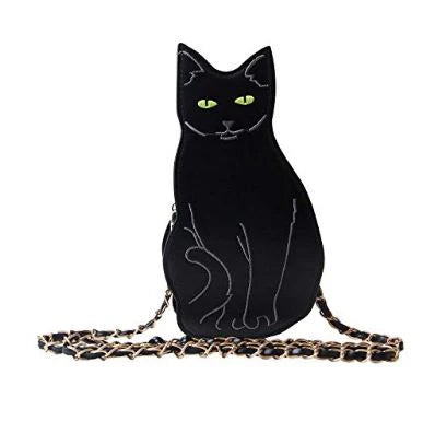 Black Cat Cross Body Purse Black Cat Club