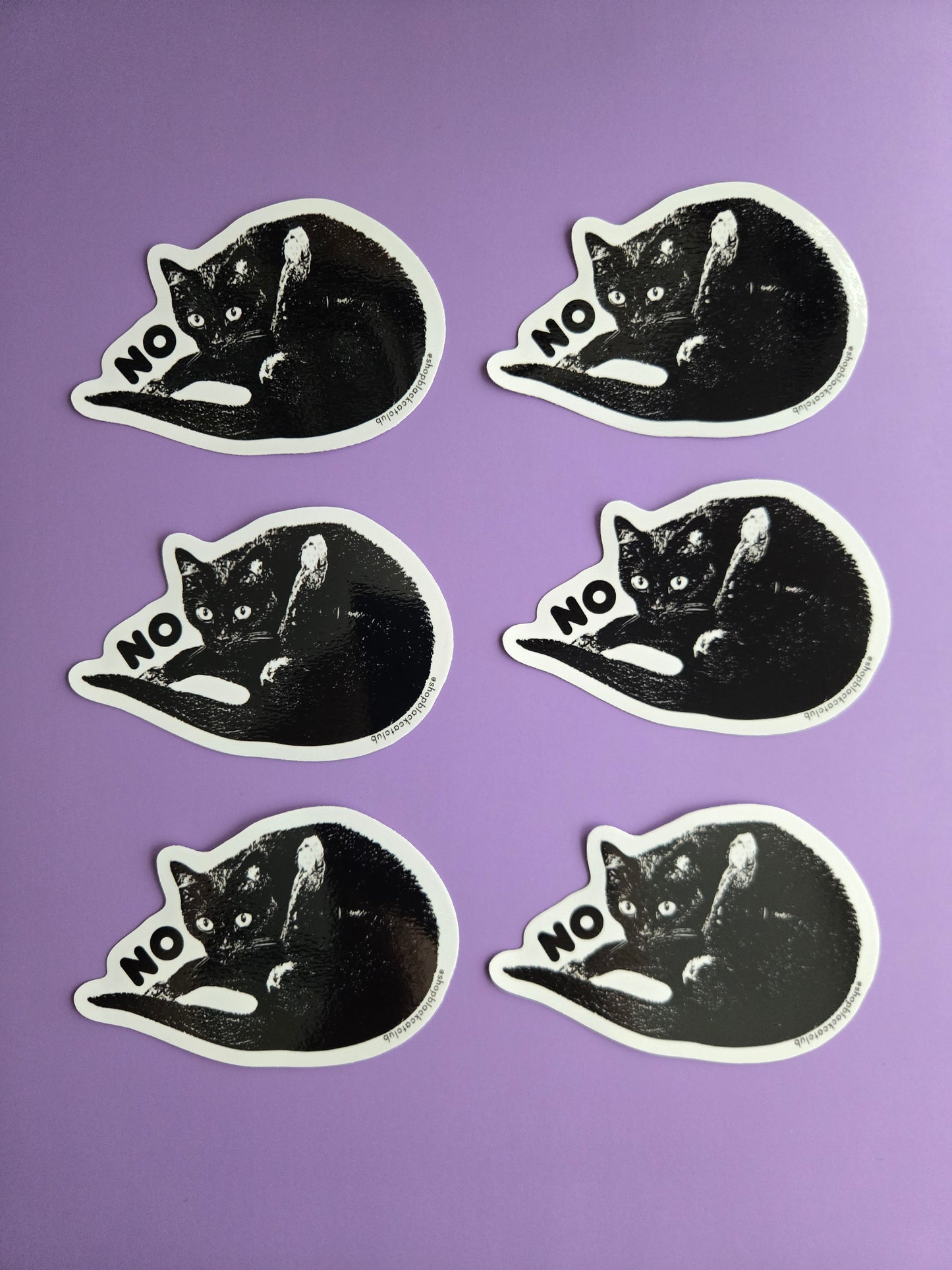 NO Frankie Cleaning her Butt Sticker 3"