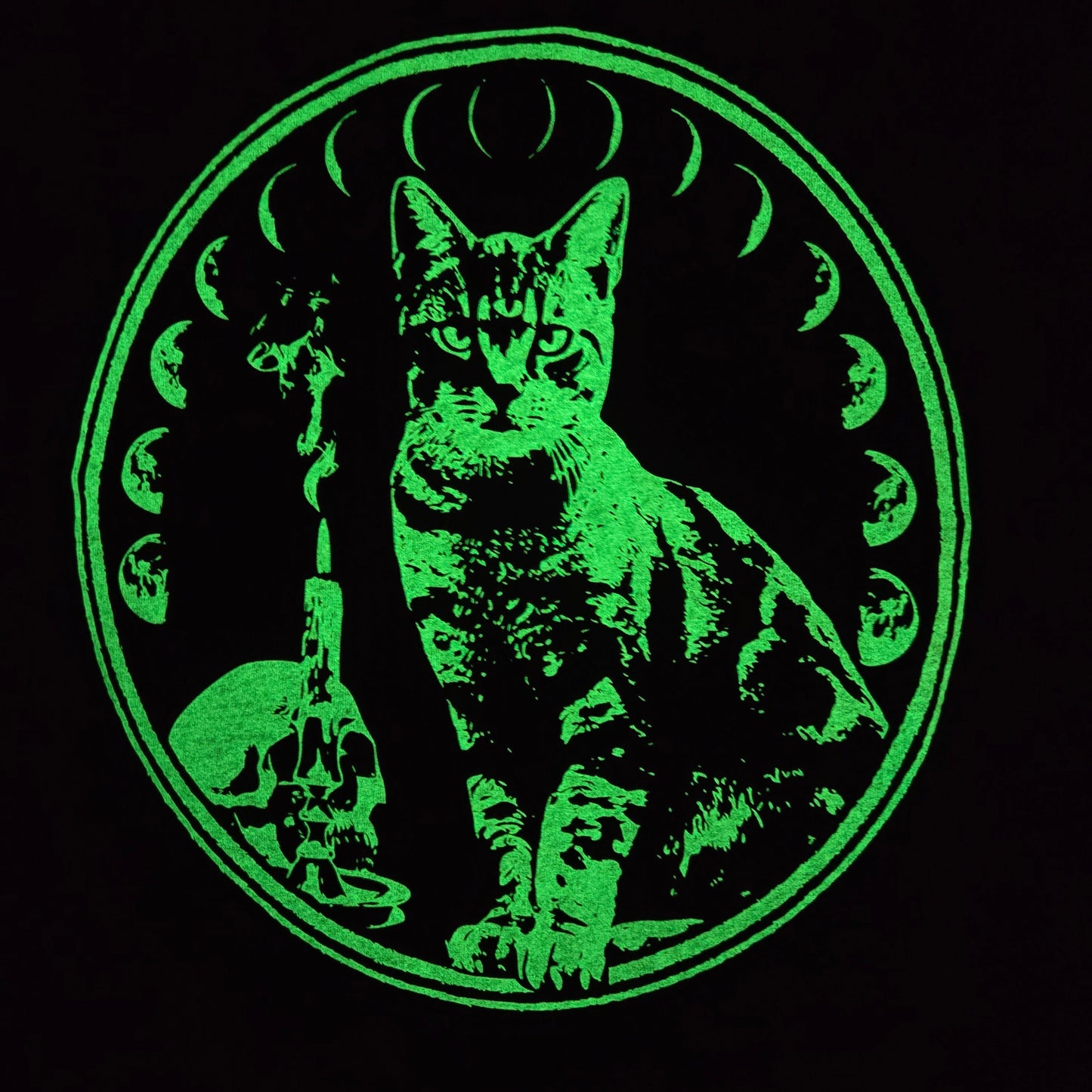 💚GLOW IN THE DARK💚 Occult Kitty Unisex Shirt