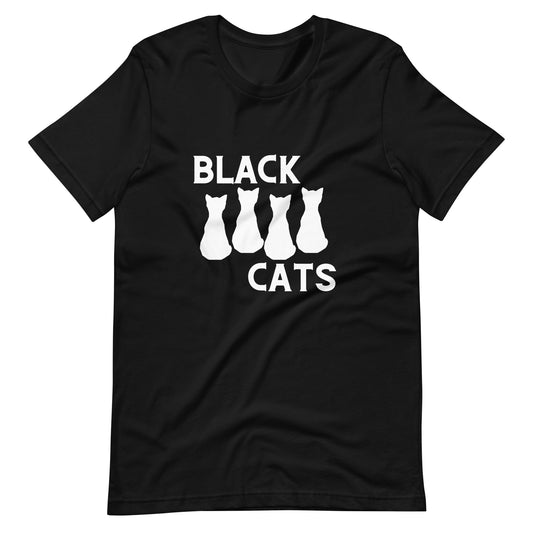 Black Cats Black Flag Parody Unisex Shirt