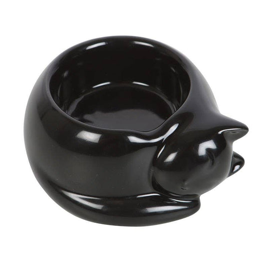 Black Cat Tealight Candle Holder