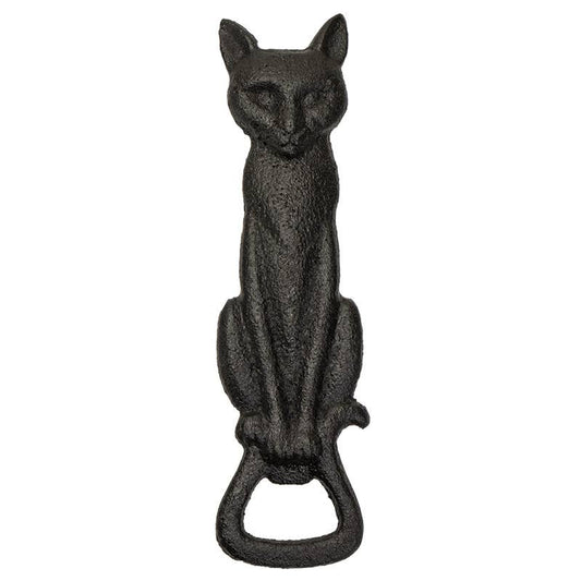 Cast Iron Black Cat Bottle Opener
