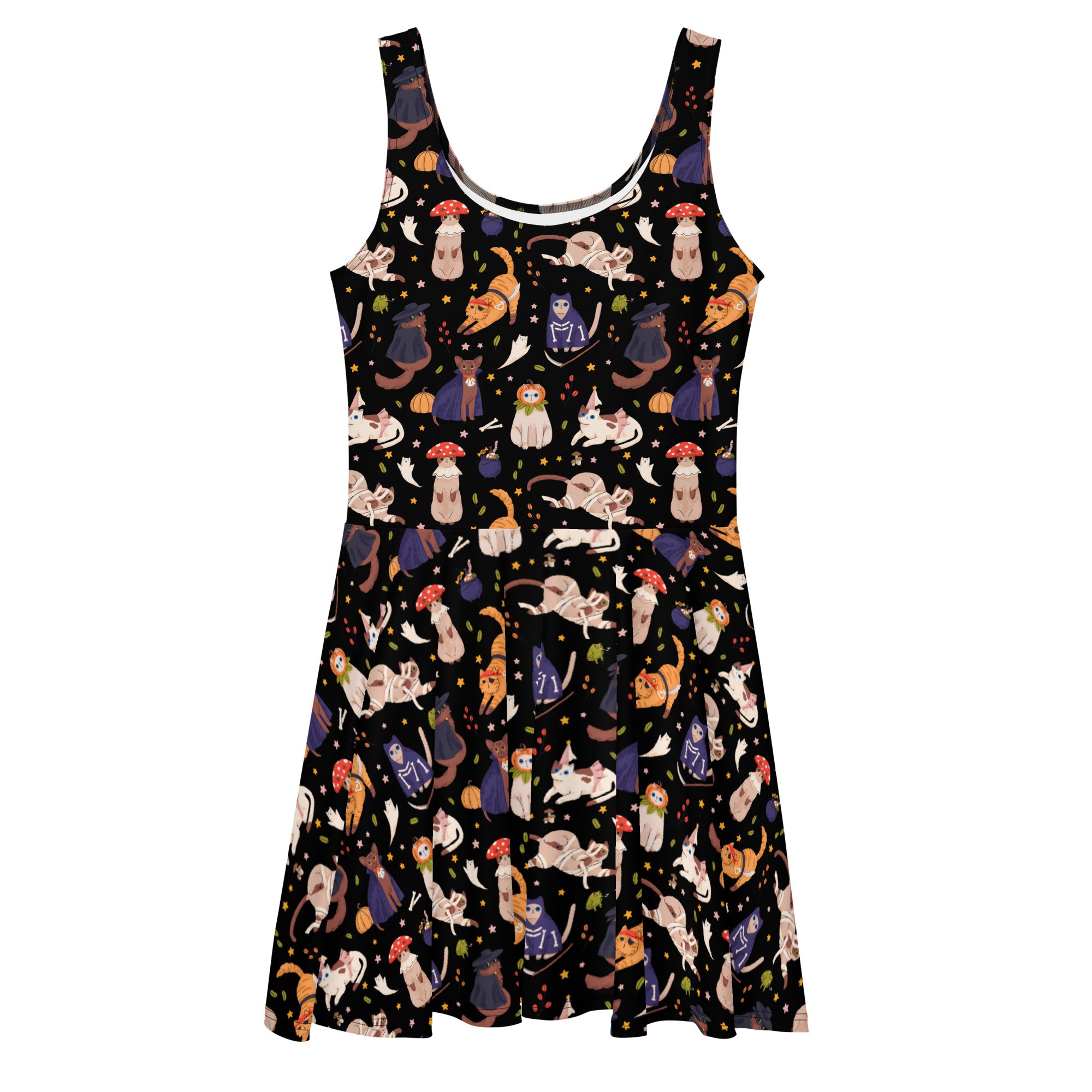 Cat skater dress hotsell