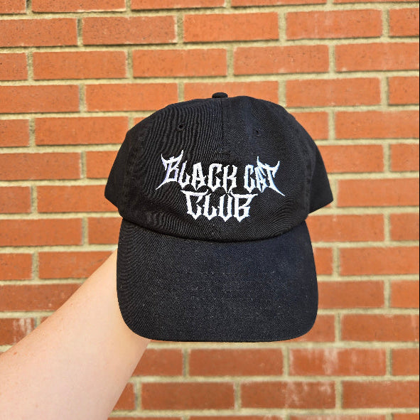 Black Cat Club Logo Dad Hat