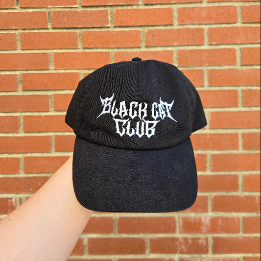 Black Cat Club Logo Dad Hat