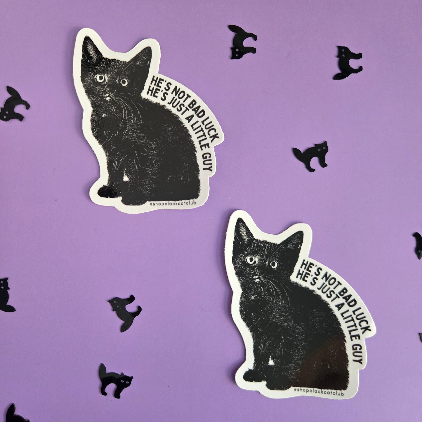 He's Just a Little Guy Sticker 3"