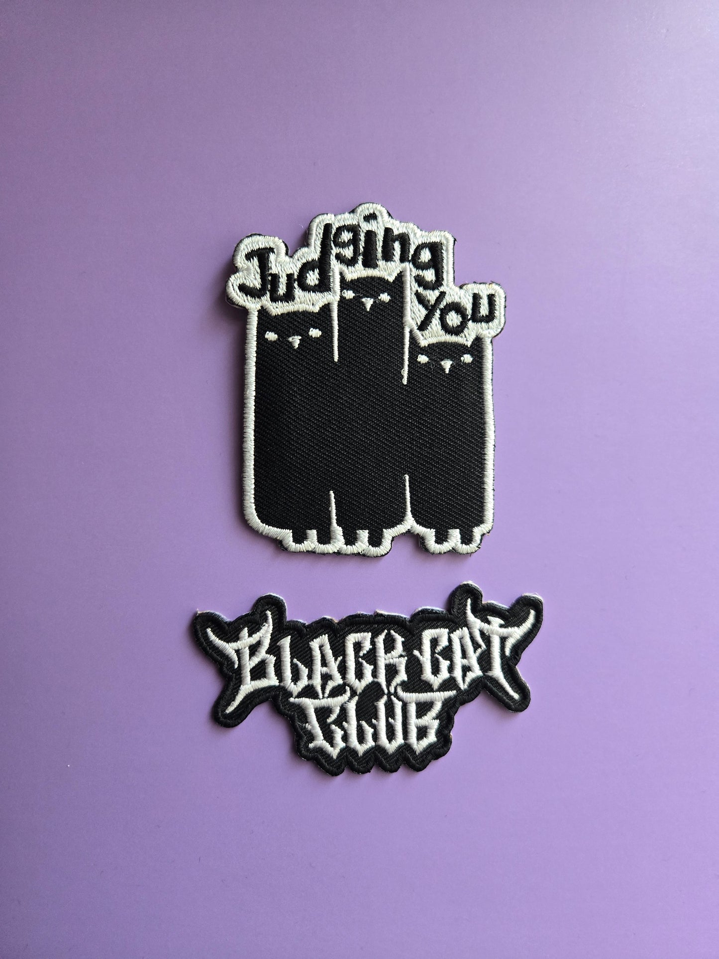Black Cat Club Logo Patch