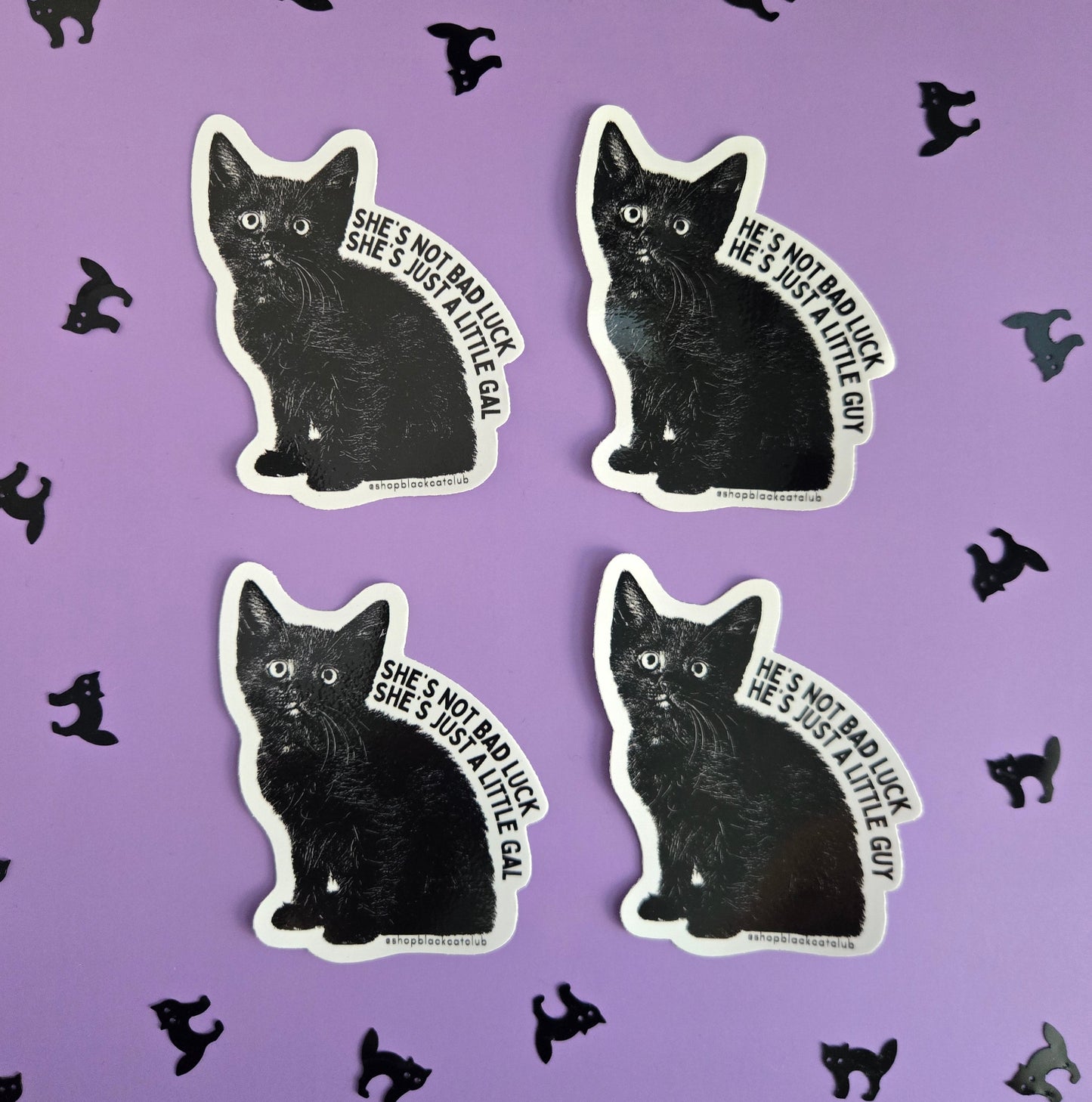 She's Just a Little Gal Sticker 3"