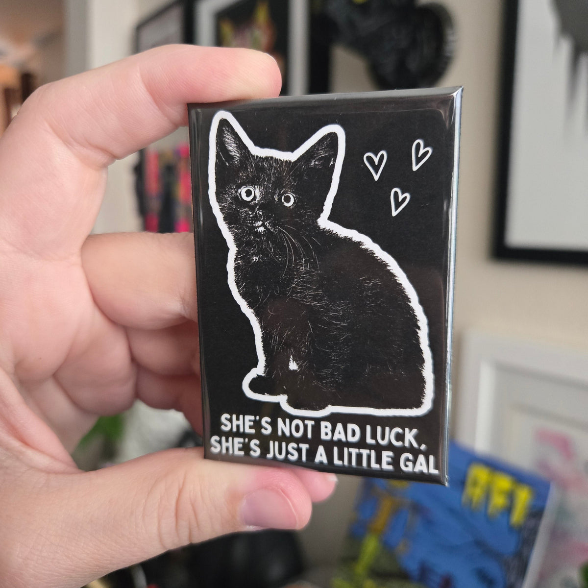 Just a Little Gal Fridge Magnet