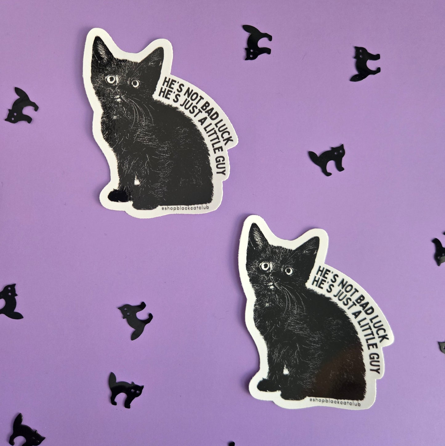 He's Just a Little Guy Sticker 3"