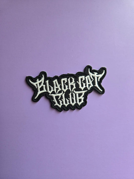Black Cat Club Logo Patch